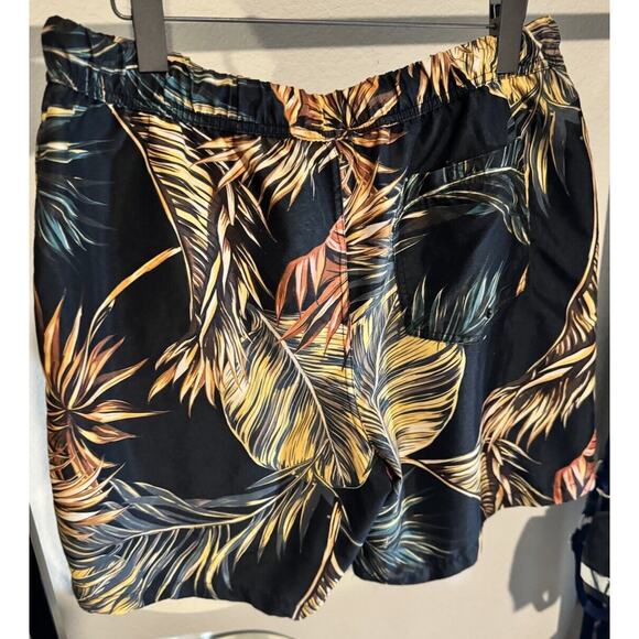 ASOS men’s swim Trunks Tropical Hawaiian Print Size 2XL‎ - Picture 5 of 5